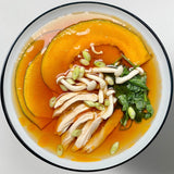 chicken bone broth with fermented garlic & ginger